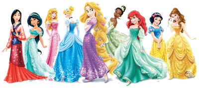 Disney Princesses Transparent