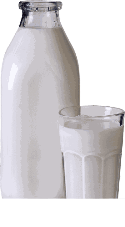 Milk Glass Bottle Png