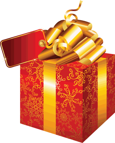 Gift Red Box Png Image