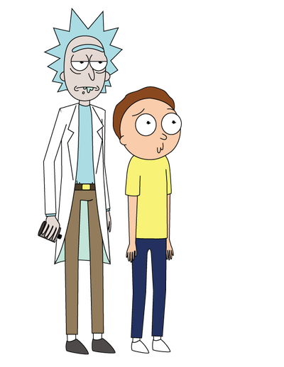 Rick And Morty Transparent Image