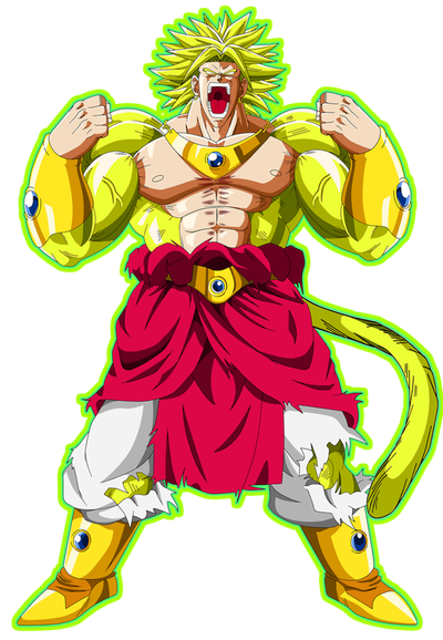 Dragon Ball Broly Transparent Picture