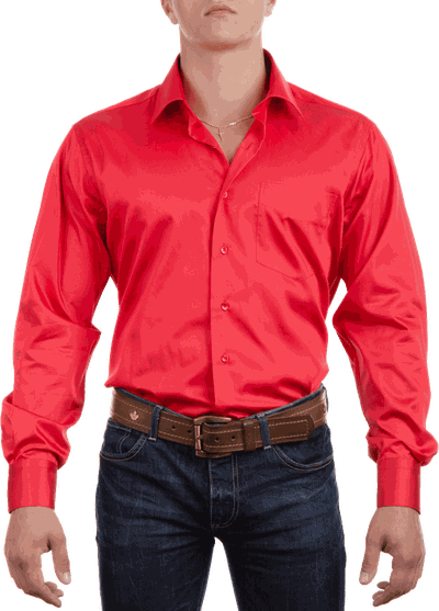 Red Dress Shirt Png Image