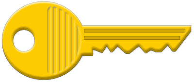 Golden Key Png Image 