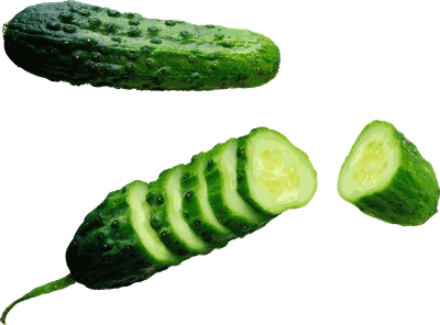 Green Cucumber Png Image