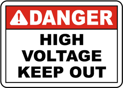 High Voltage Sign Download Free Transparent Image HD