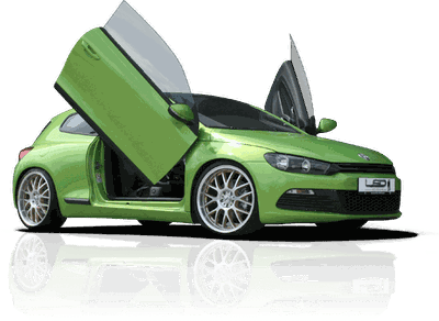 Green Volkswagen Scirocco Png Car Image