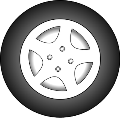 Car Wheel Png Clipart