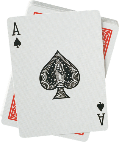 United Spades Ace Of Company States Cards