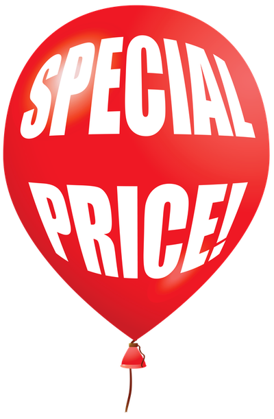 Sticker Facebook Price Special Balloon PNG File HD