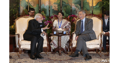 Prime Istana Singapore Of India Minister Modi
