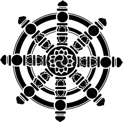 Wheel Of Dharma Png Clipart