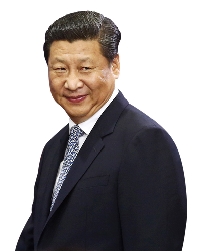 Jinping Xi Necktie States United China Wear