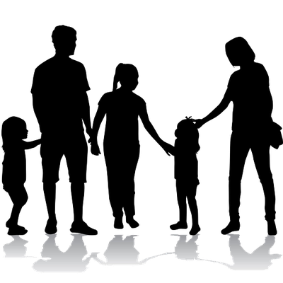 Standing Silhouette Behavior Family Photography Human