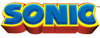 Sonic Text Brand 3D The Blast Hedgehog