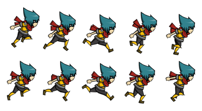 Computer Sprite Figure Character Fictional 2D Animation