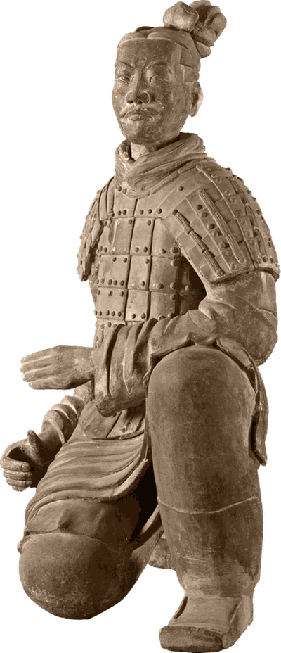 Qin Army Of Terracotta Emperor Statue The