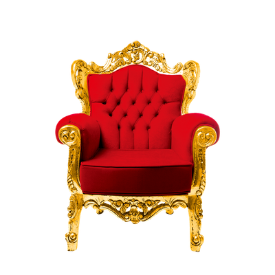 Throne Chair Wing Couch Free PNG HQ