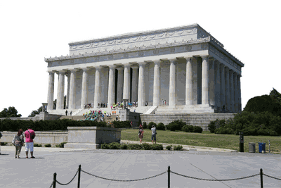 Building Lincoln Abraham Memorial Free Download PNG HD