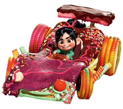 Vanellope Infinity Doll Car Von Toy Schweetz