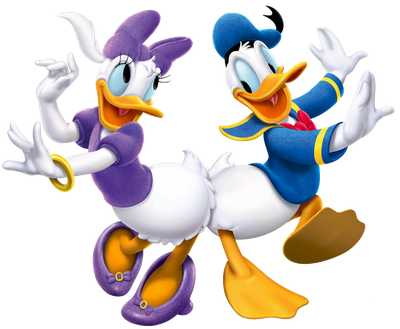 Daisy Minnie Water Donald Duck Mouse Bird