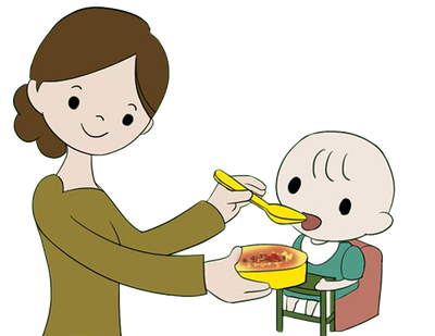 Infant Eating Food Communication Child Baby