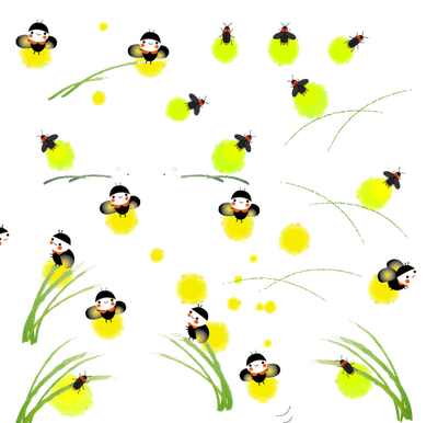 Flora Leaf Of Cartoon Poster The Fireflies