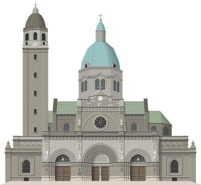 Building Cathedral Basilica Manila Baguio PNG File HD