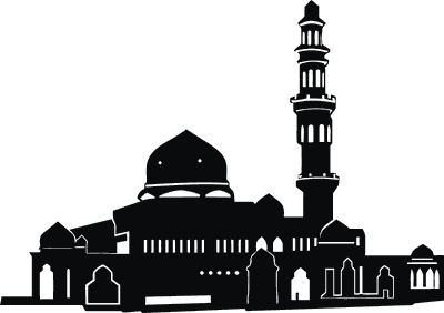 Recreation Silhouette Mosque Scalable Vector Graphics Islam