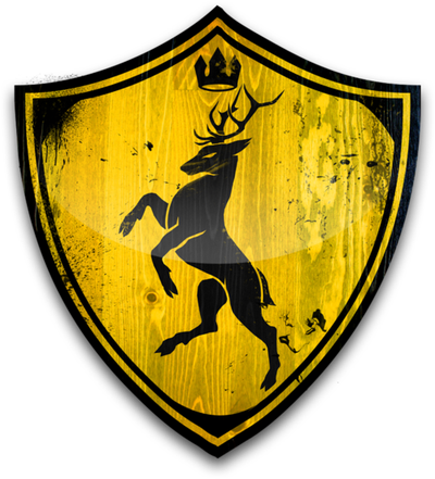 Stannis Shield Thrones House Symbol Baratheon Game