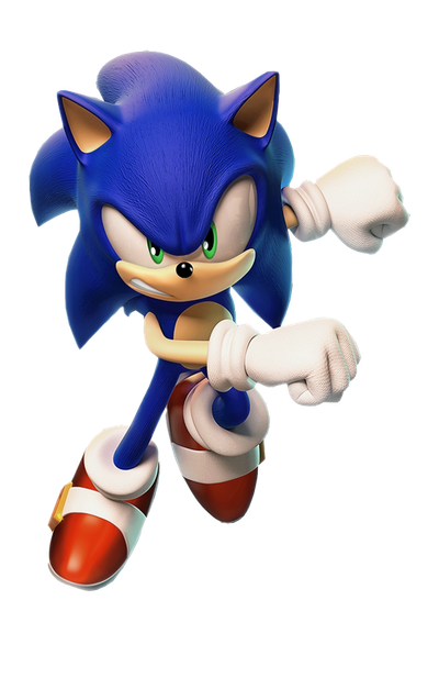 Sonic the Hedgehog running PNG