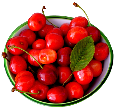 Cherry in Bowl PNG image