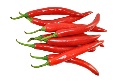Fresh Red Chillies PNG Image