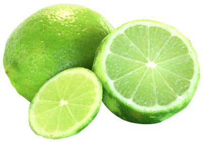 Limes with Slices PNG image