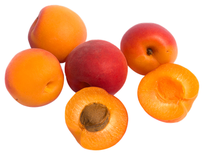 Organic Apricots PNG image