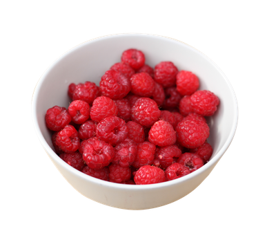 Raspberry In Bowl PNG Image