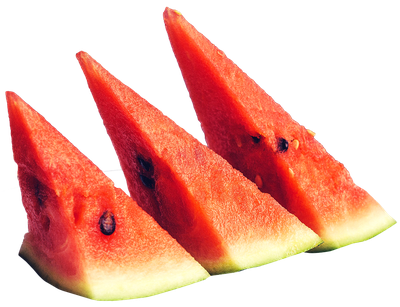 Sliced Ripe Watermelon PNG image