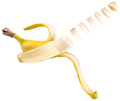 Banana Pieces PNG image