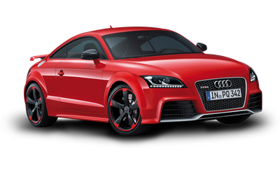 Red Audi Car PNG Image