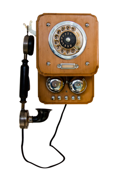 Vintage Telephone PNG Image