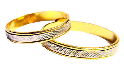 Wedding Rings PNG Transparent Image