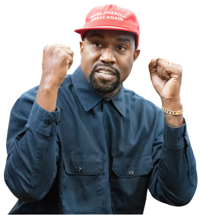 Kanye West PNG Transparent Image