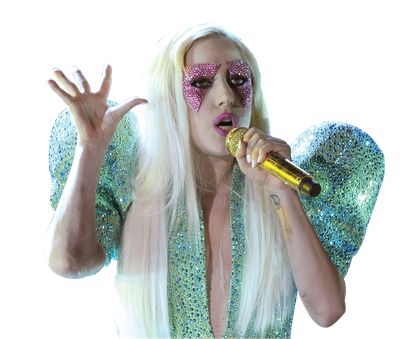 Lady Gaga PNG Transparent Image