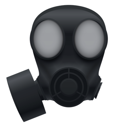 Gas Mask Vector PNG Transparent Image