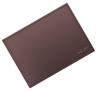 Leather Wallet Vector PNG Image
