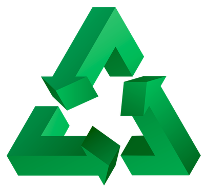 3D Recycle PNG Transparent Image