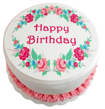 Birthday Cake PNG Transparent Image