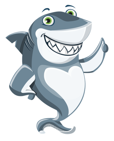 Shark Vector PNG Transparent Image