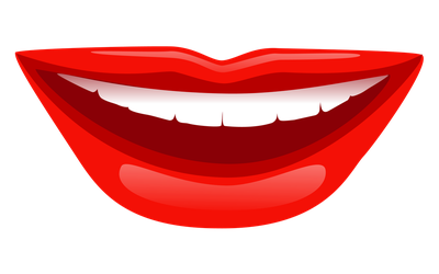 Smile Lips PNG Transparent Image