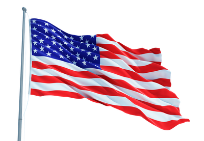America Flag PNG Transparent Image