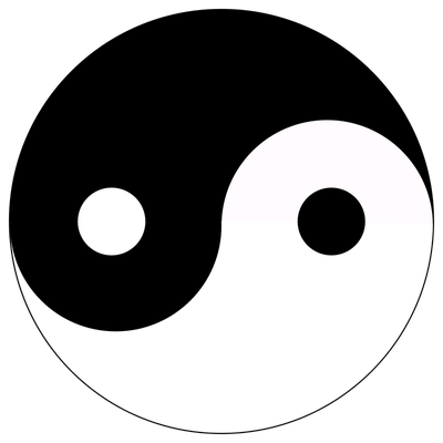 Yin Yang PNG Transparent Image